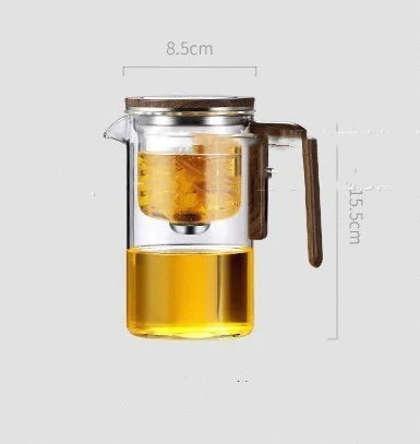 Magnetic Glass Teapot with Filter